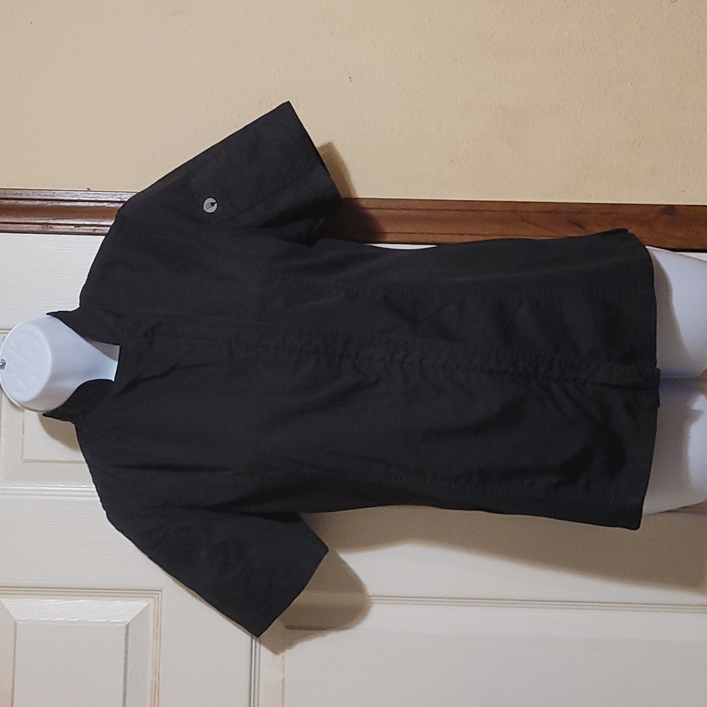 Black XS chef works chef coat. Brand new